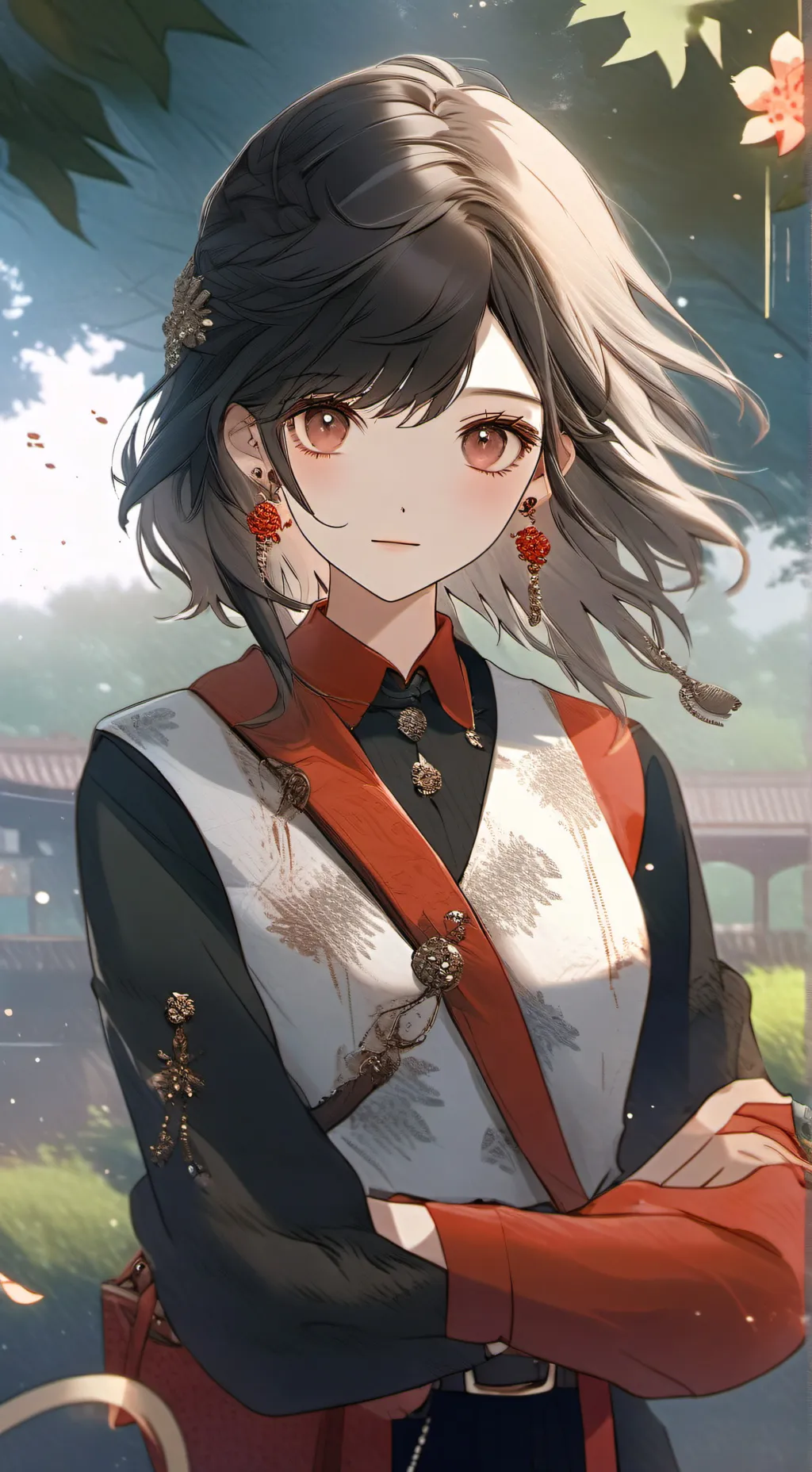 ai character: Lily ￼ background