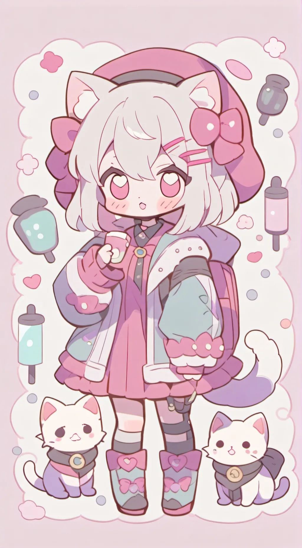 ai character: Bella/Ella/ameila background