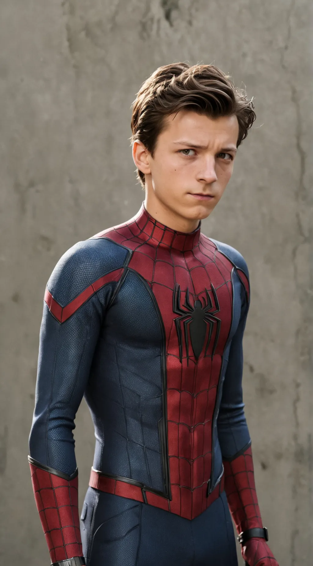 ai character: Peter Parker  background