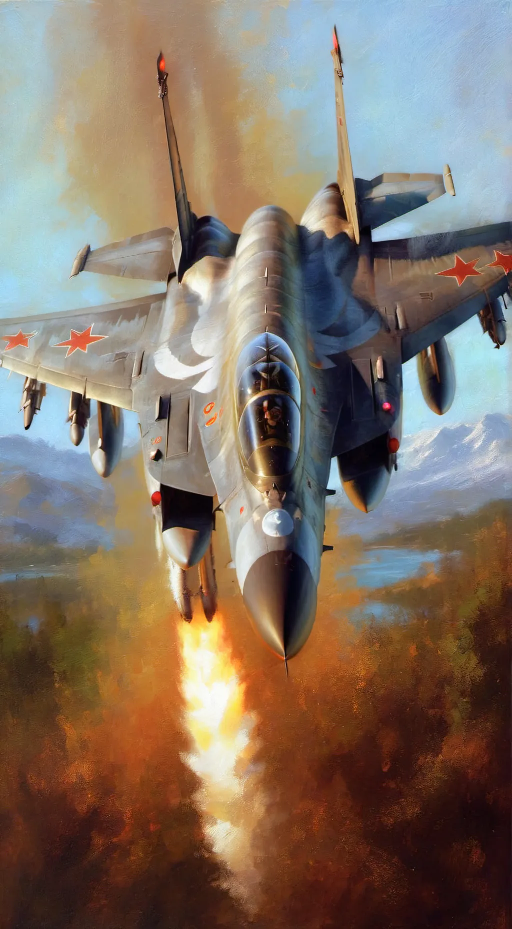 ai character: mig-29 fulcrum background