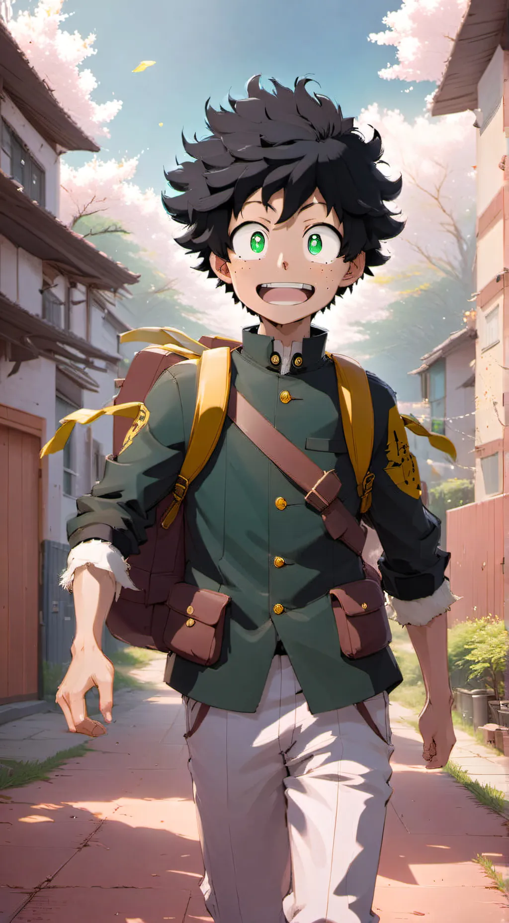 ai character: 1A Goes Camping 🏕️ background