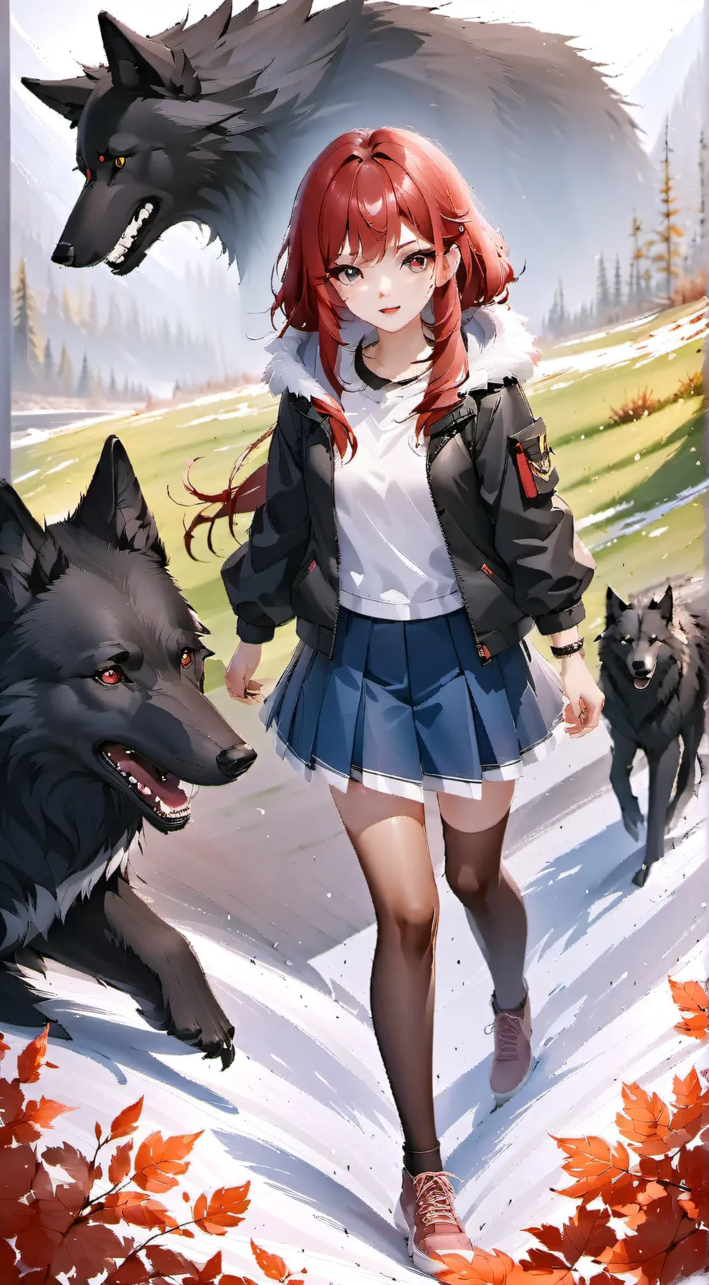 ai character: April background