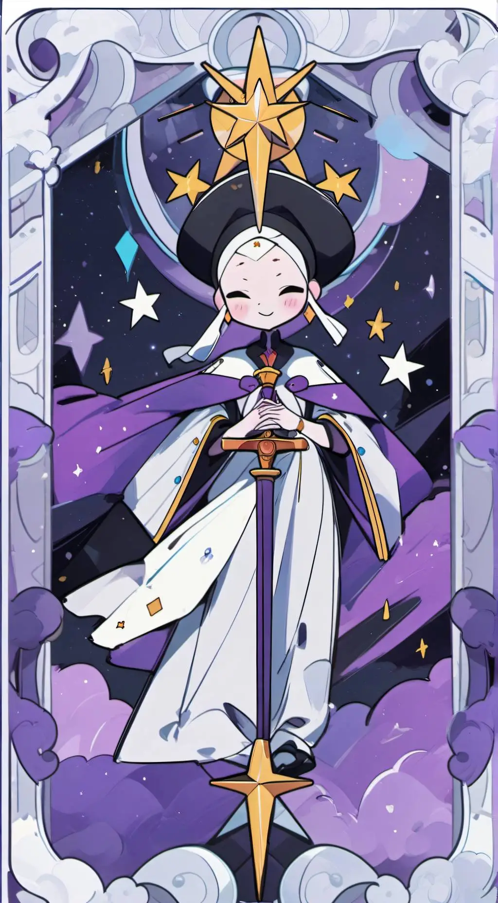 ai character: Moonflower background