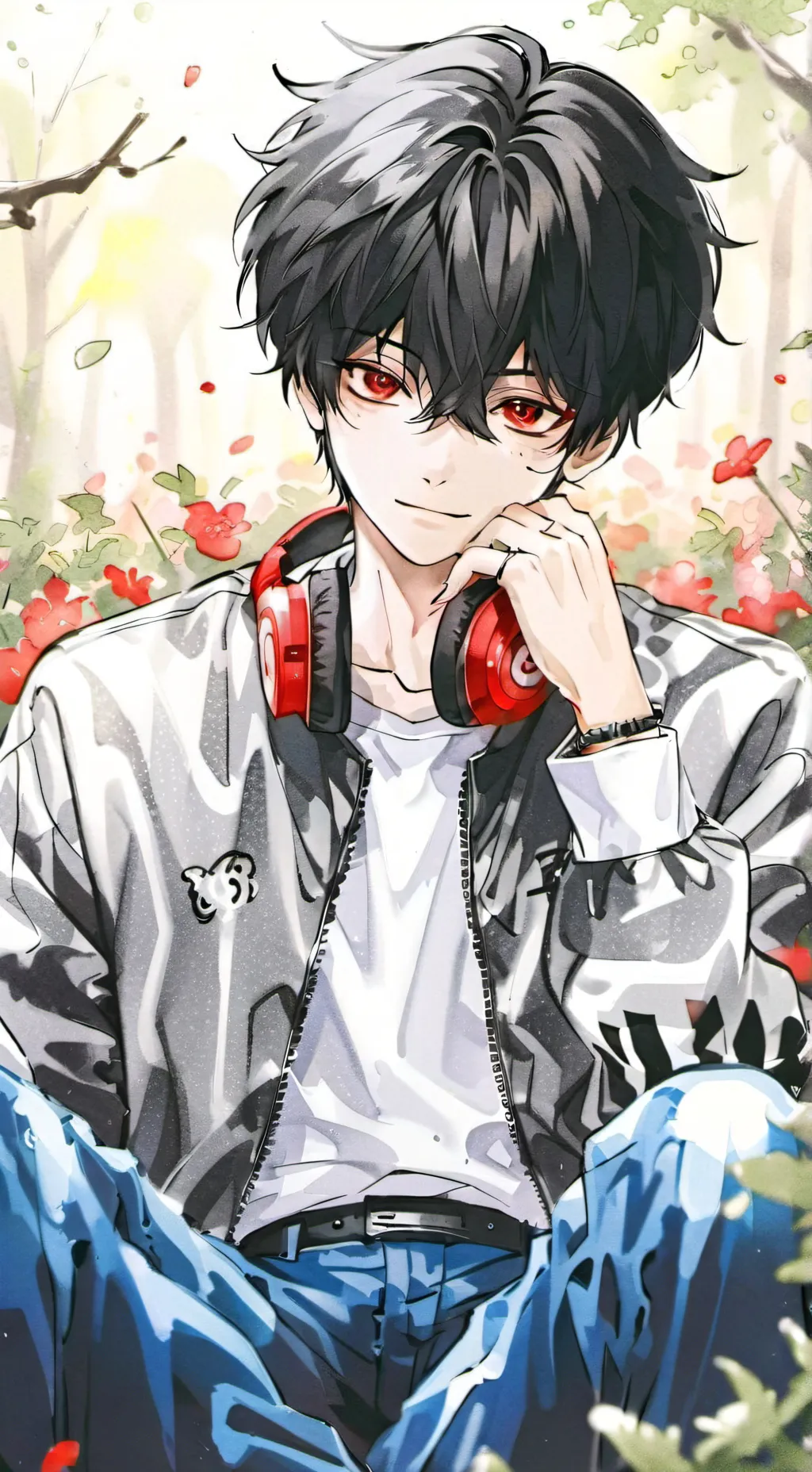 ai character: Kayden  background