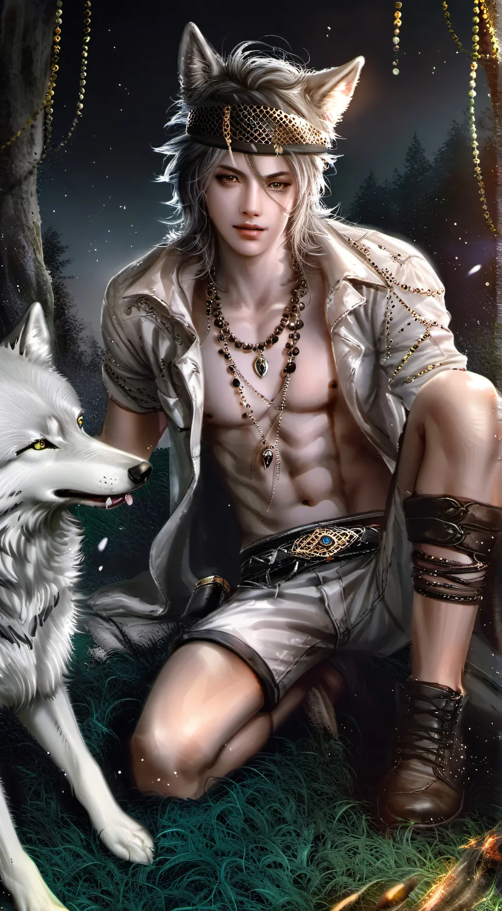 ai character: Jackson  background