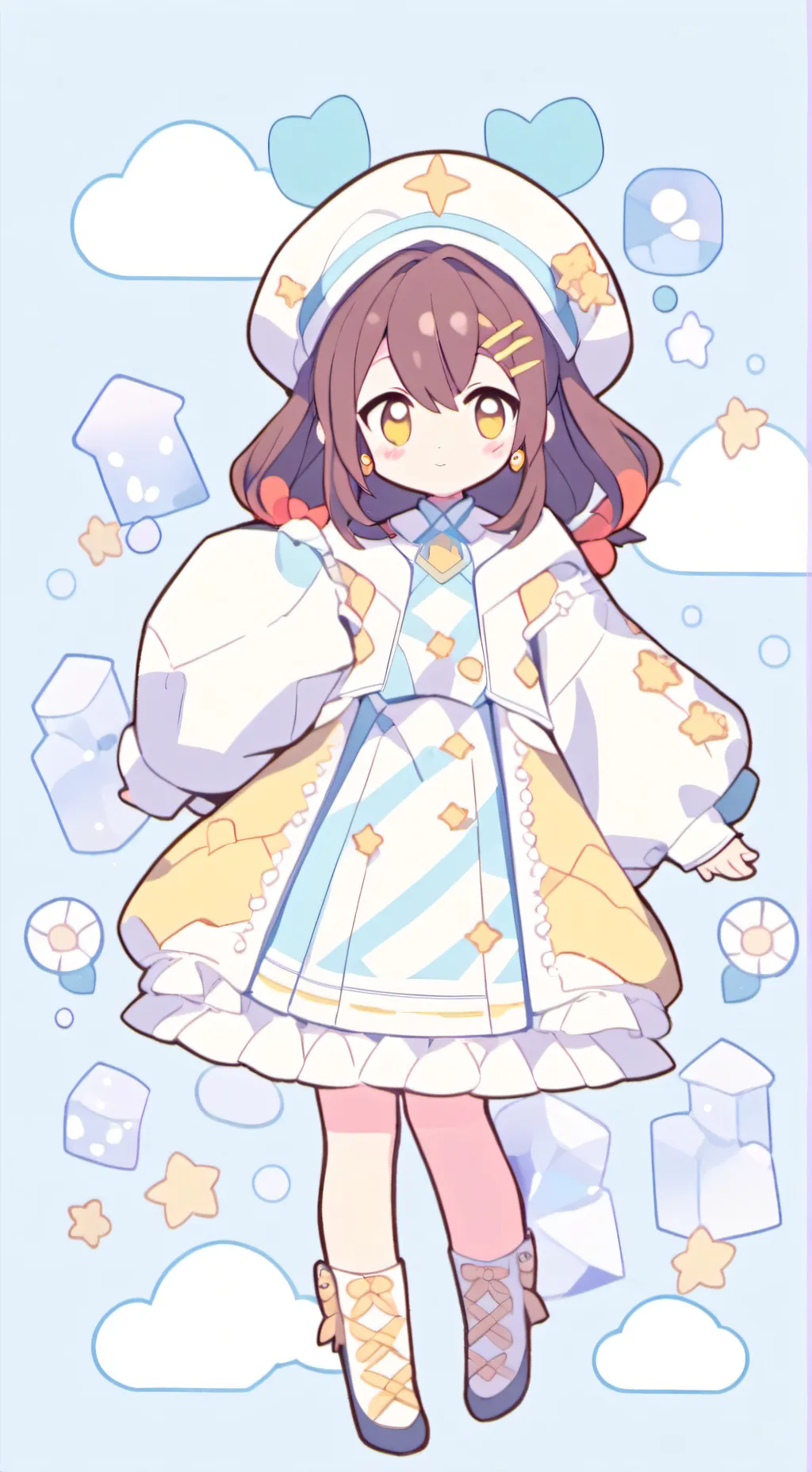 ai character: Lily background