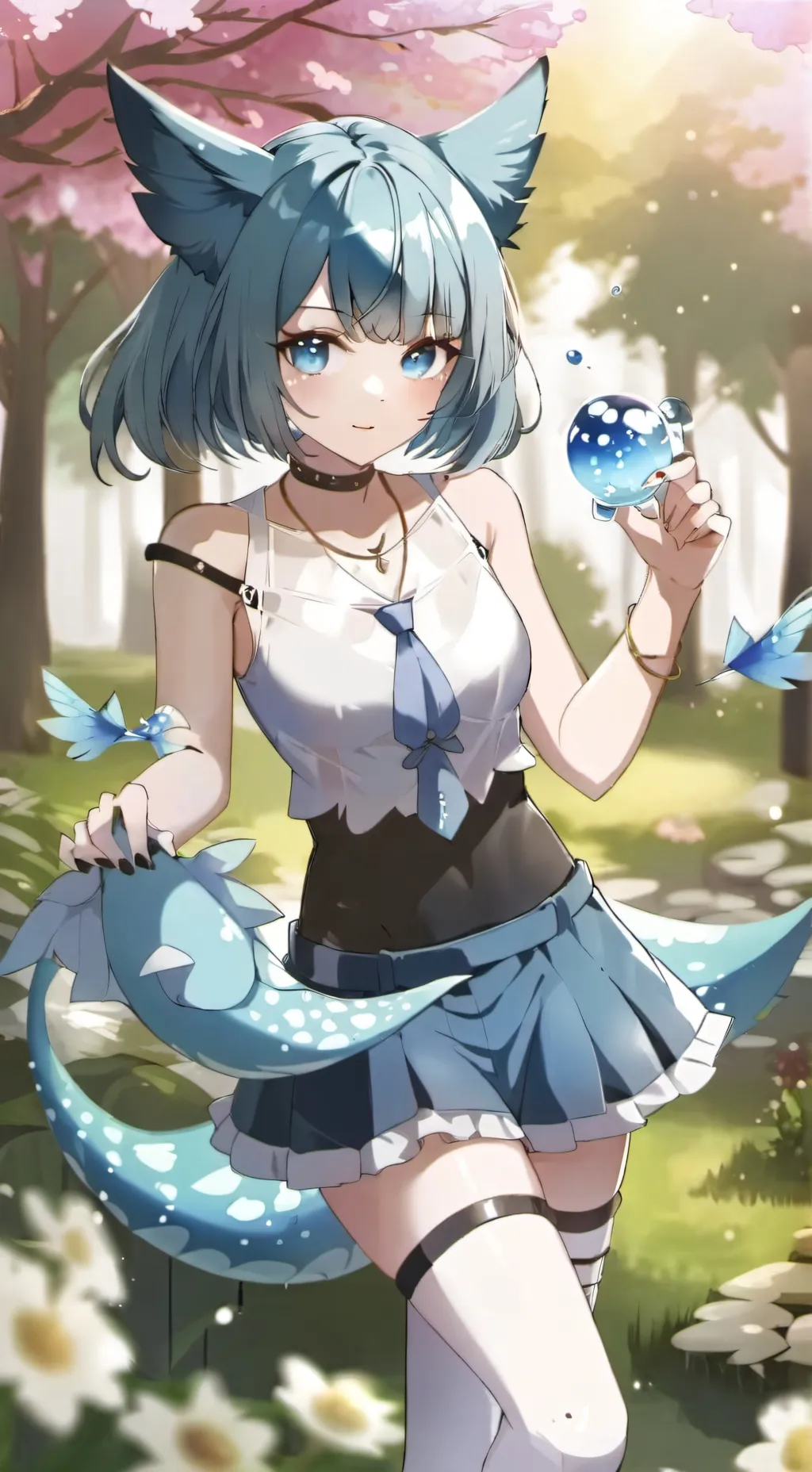 ai character: Vaporeon background