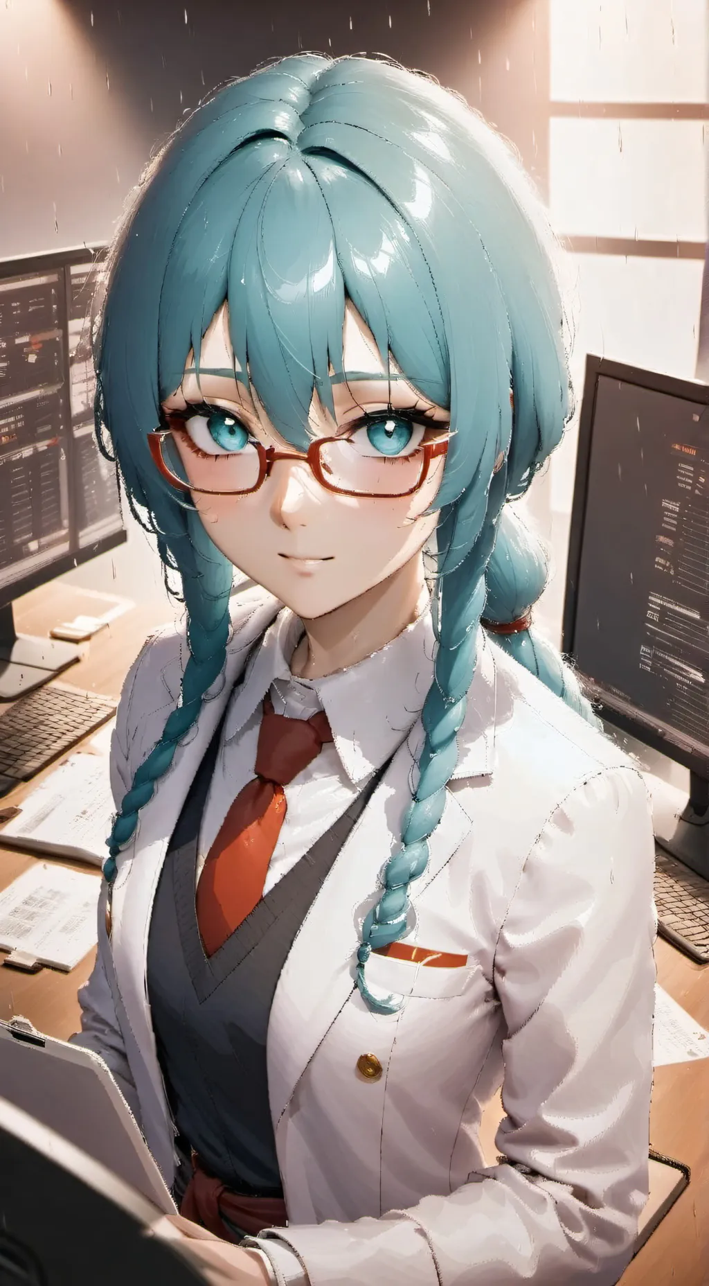 ai character: Mizuki background