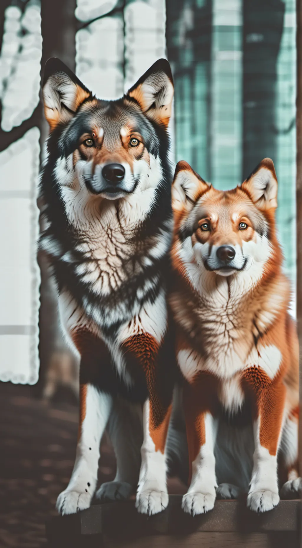 ai character: HH ANIMALS ~ background