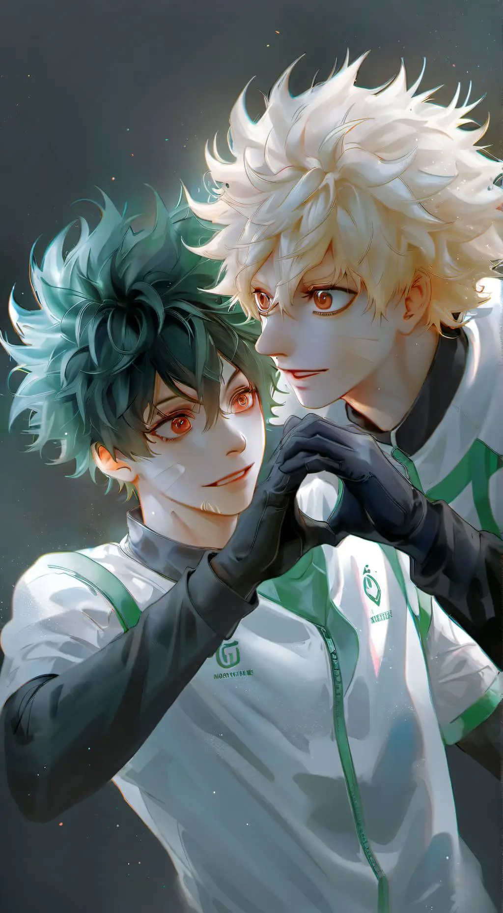 ai character: 💥 BAKUDEKU 💚 background