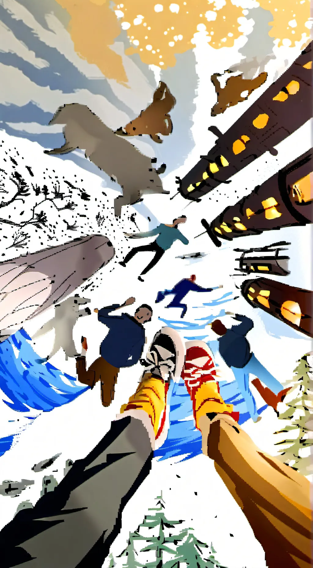 ai character: Mha (Final Battle) background