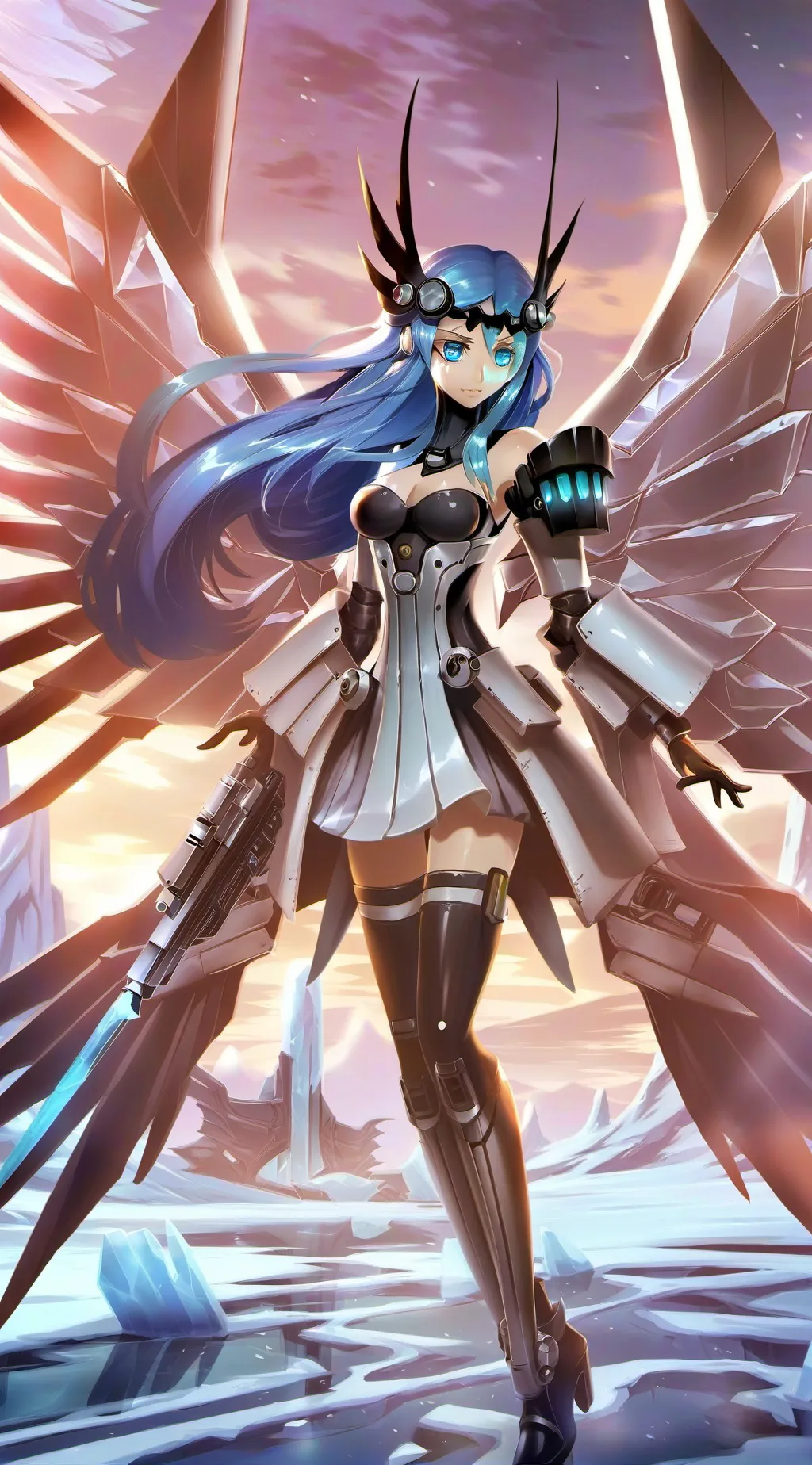 ai character: Azura background