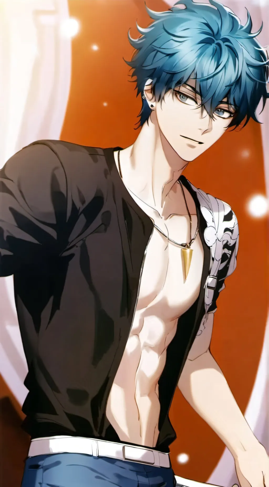 ai character: Léo background