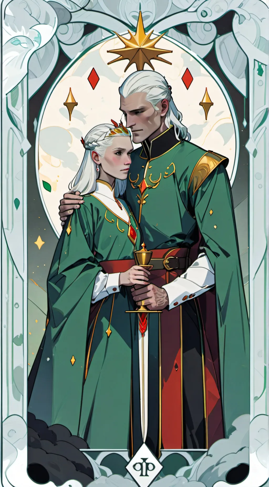 ai character: DEAMON TAGERYEN background