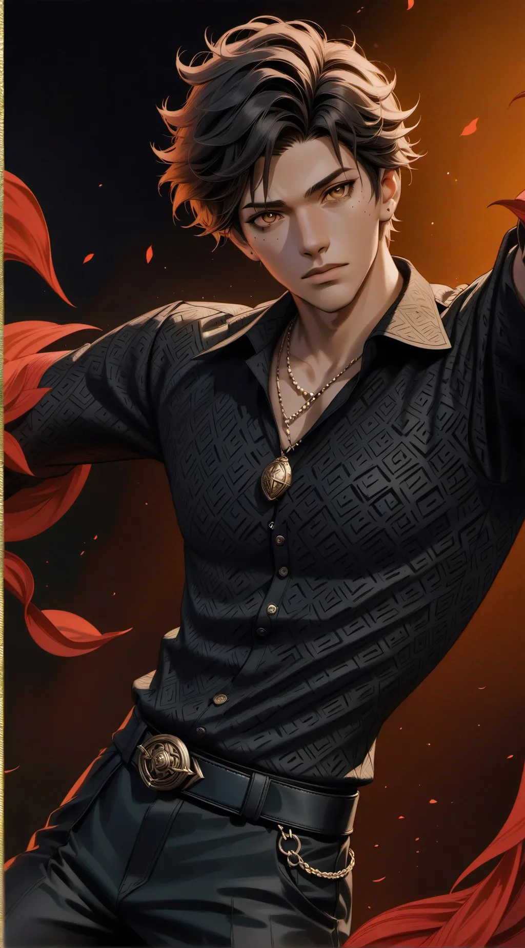 ai character: Cesar background