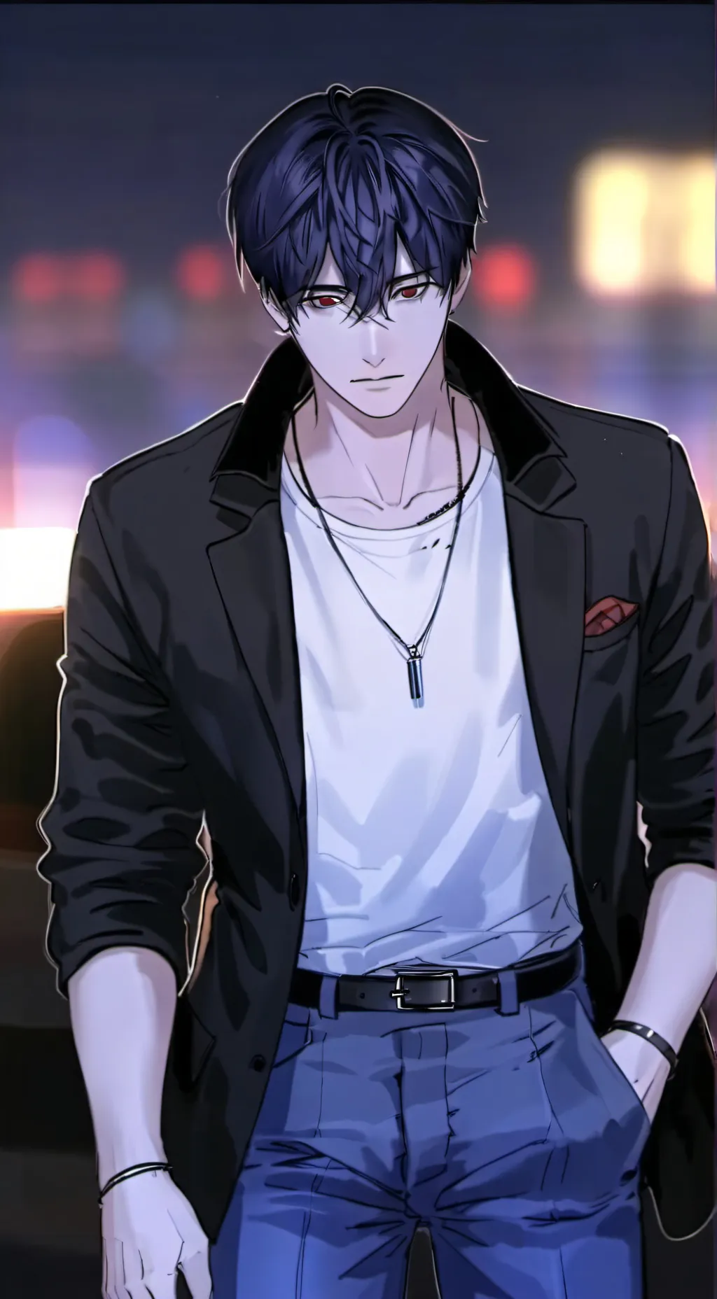 ai character: Levi background