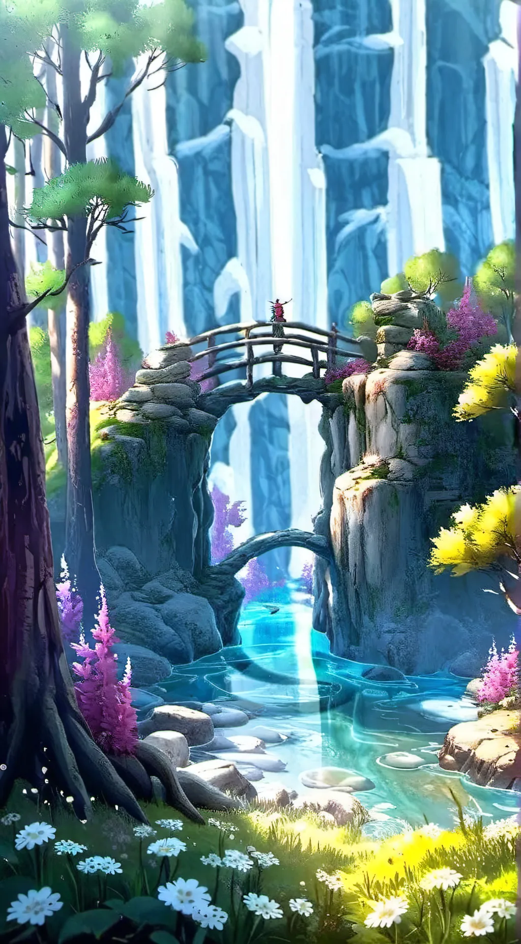 ai character: isekai world background