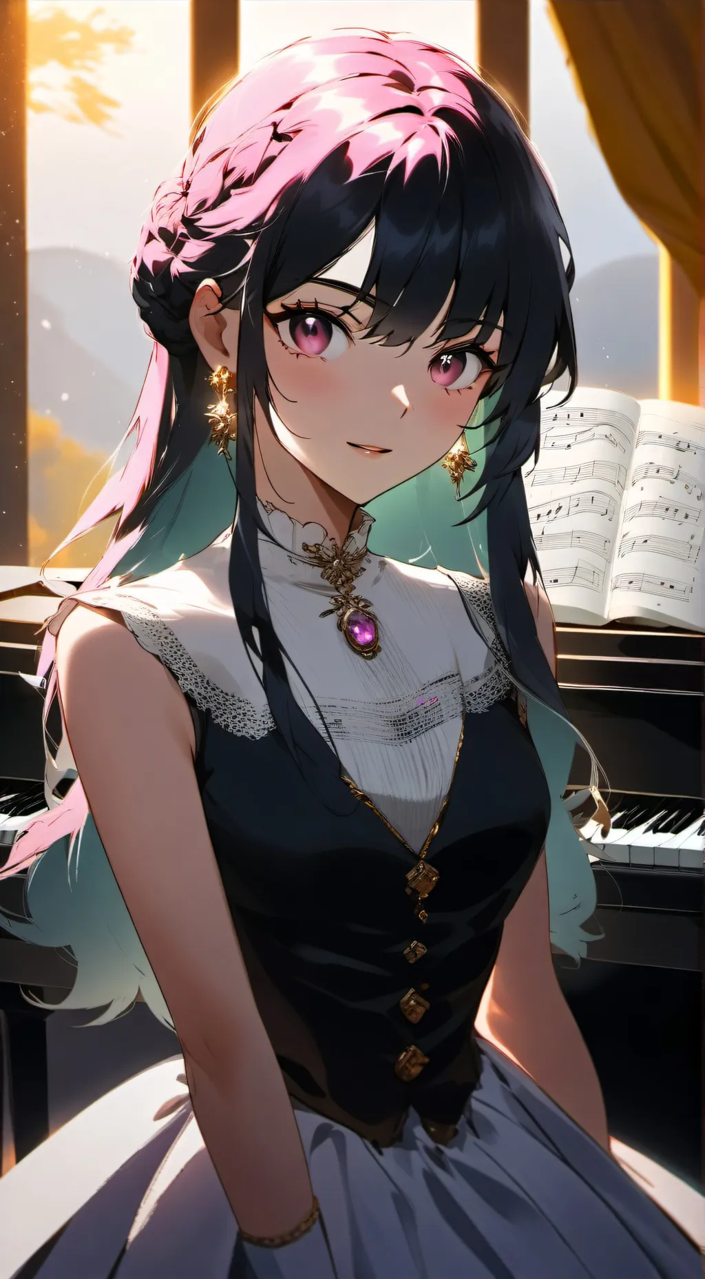 ai character: Amy background