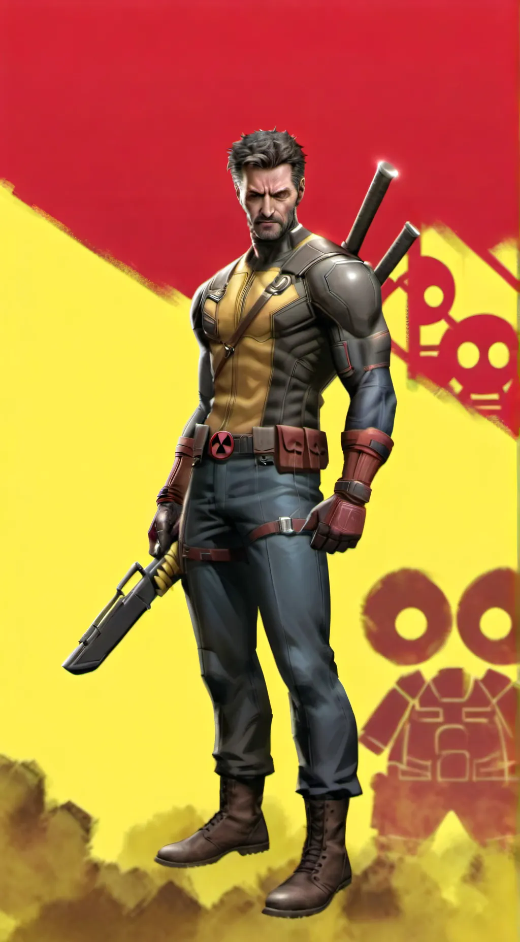 ai character: Wolverinepool background