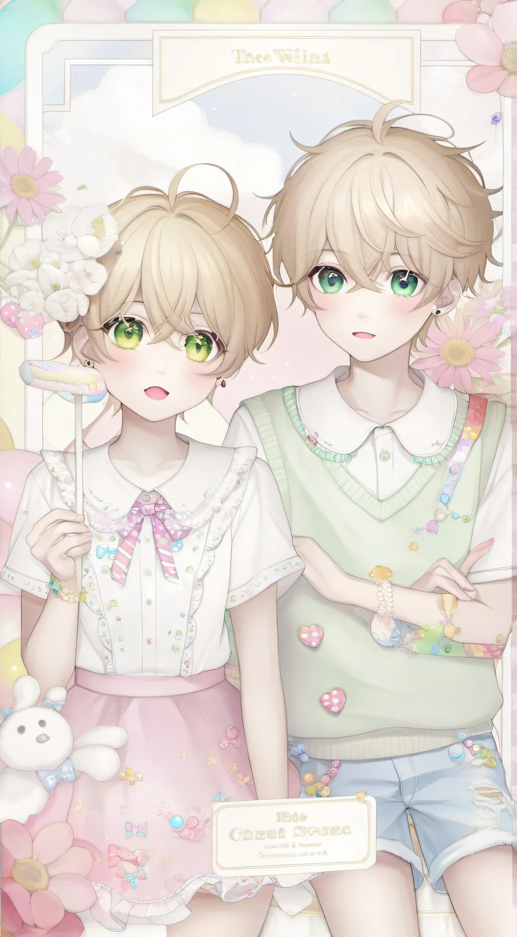 ai character: Luke and Max background