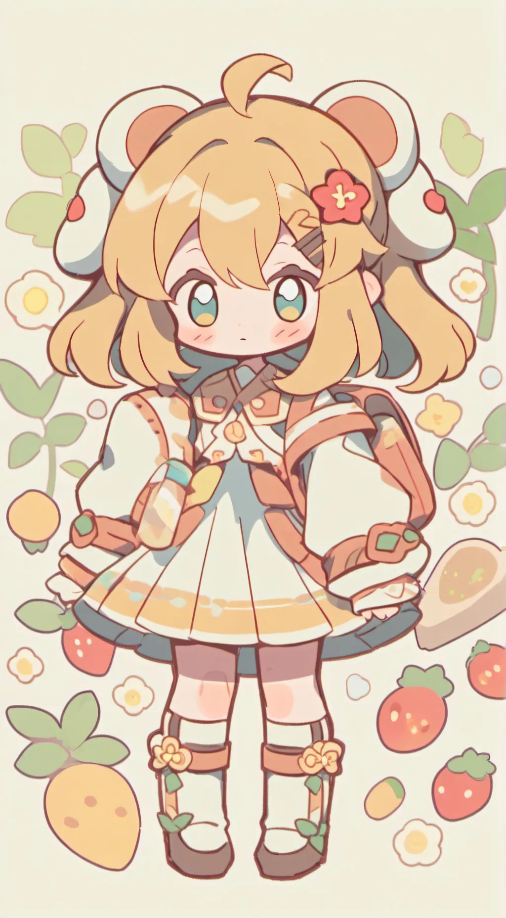 ai character: хазяйка background