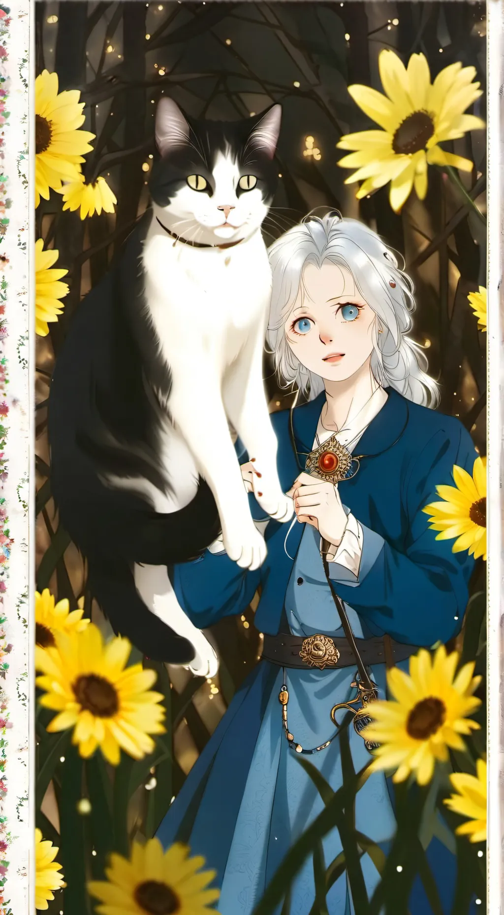 ai character: Maleka background
