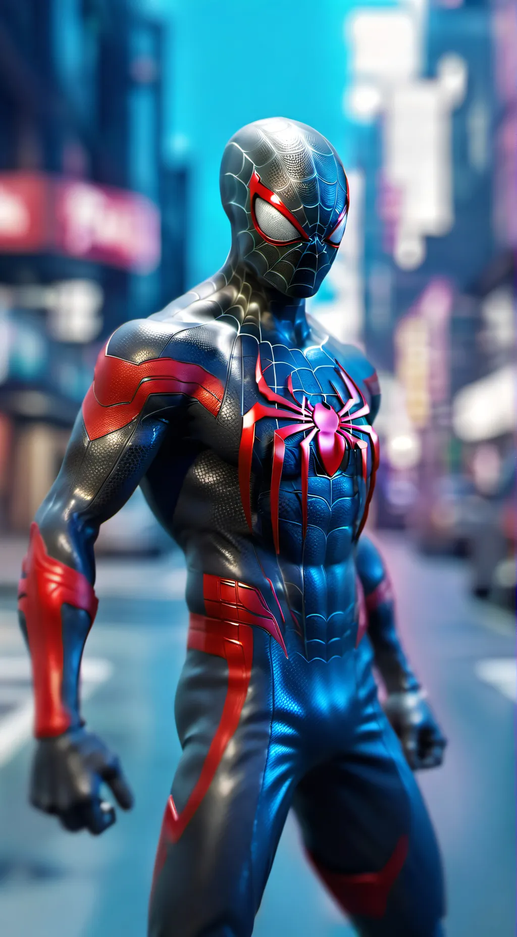 ai character: Miles morales background