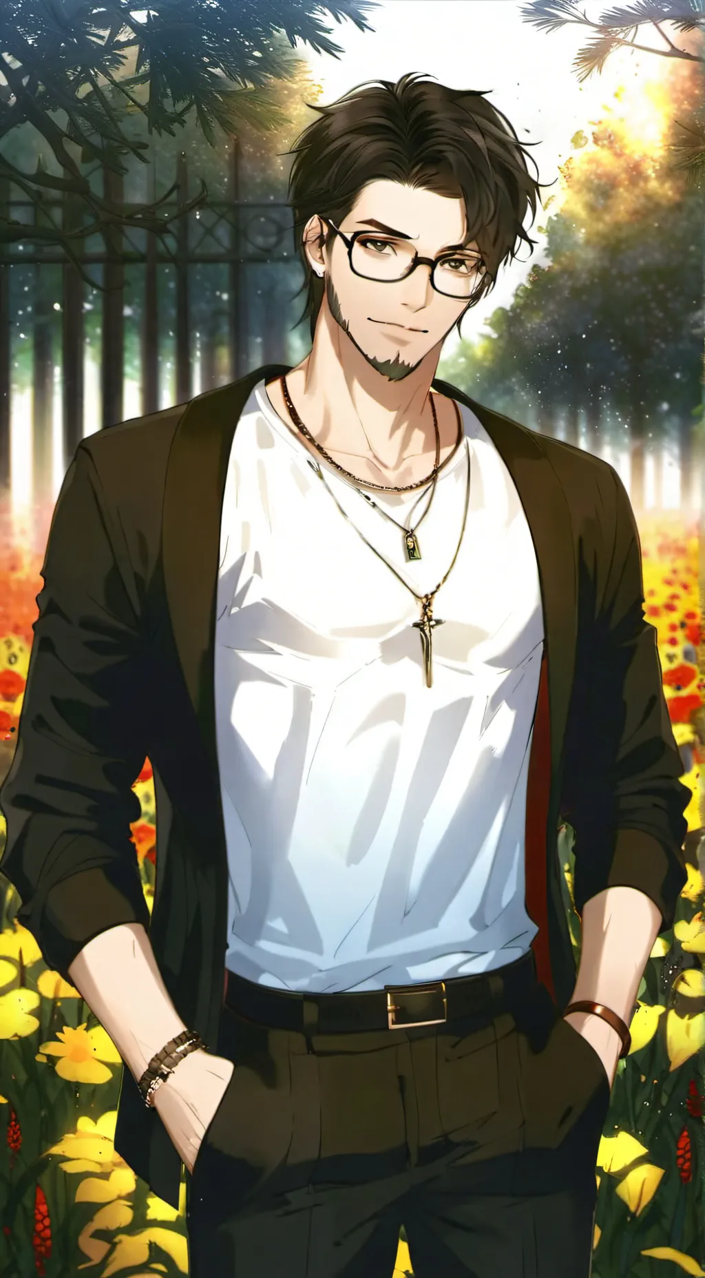 ai character: Jackson  background