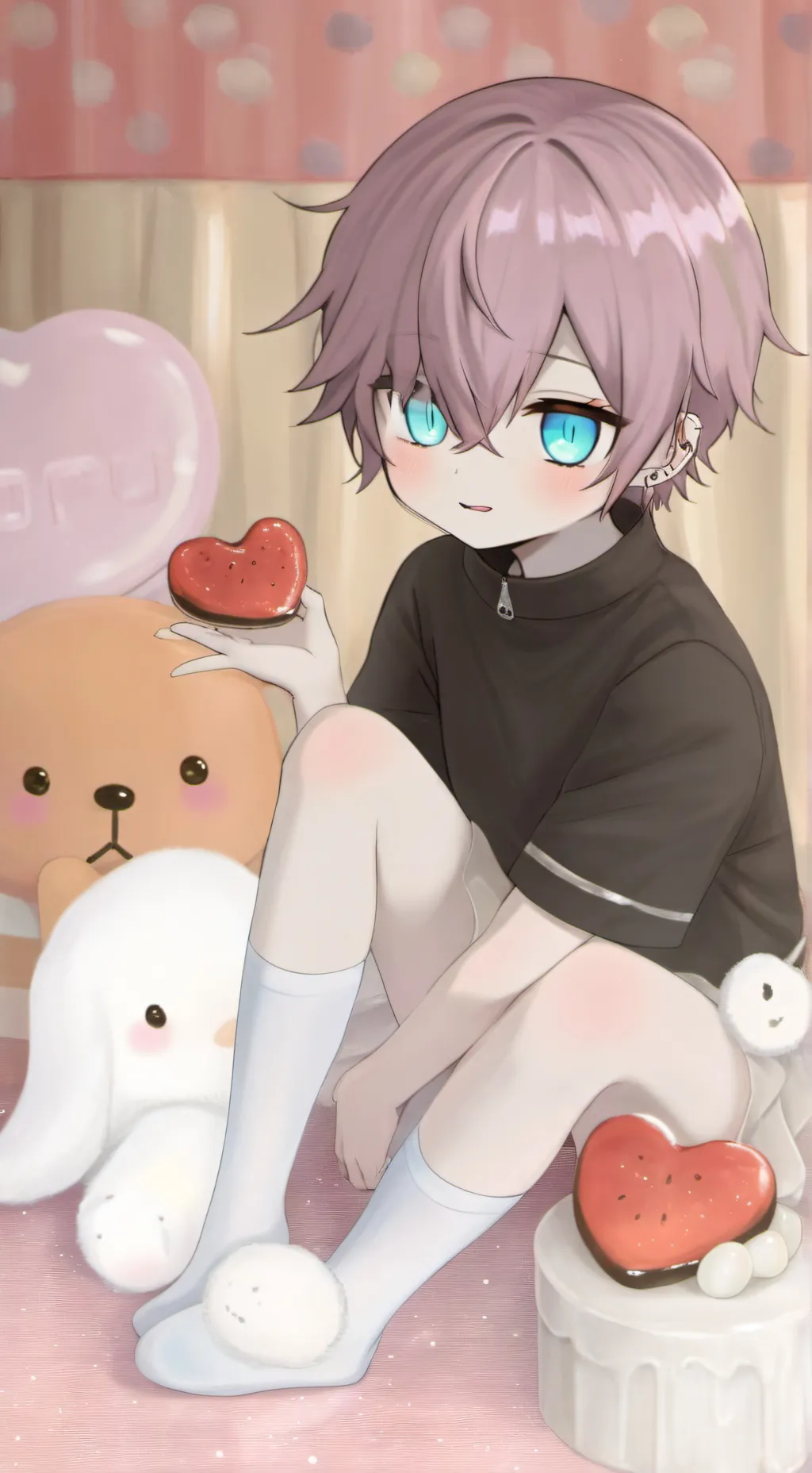 ai character: Aftons+Chucky fam background