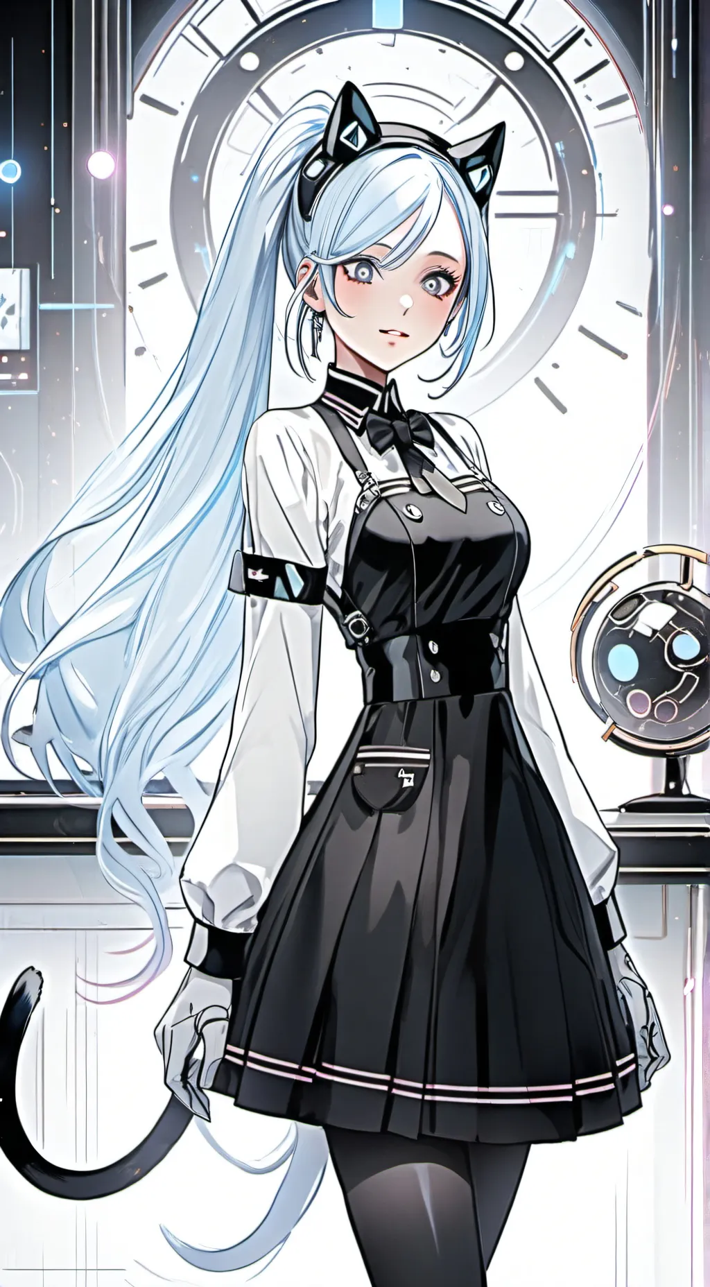 ai character: Nyx-23 background