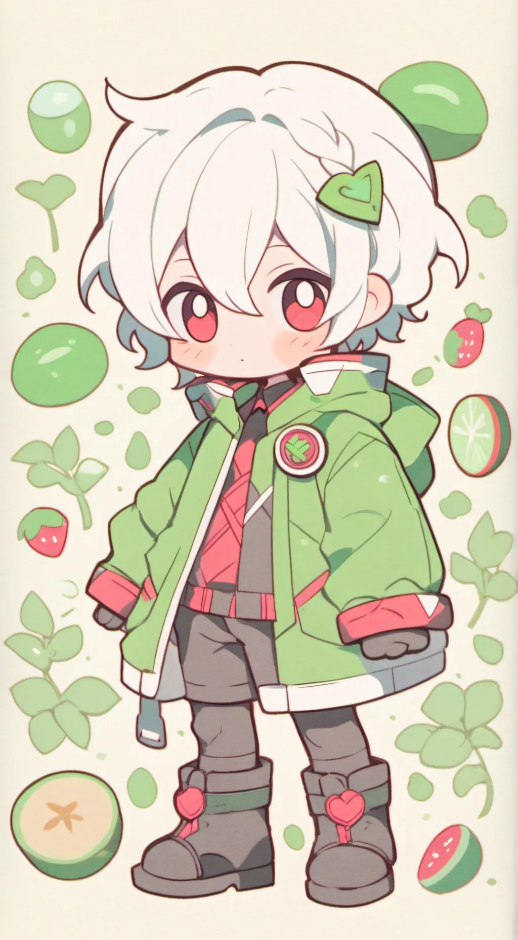 ai character: Mha background