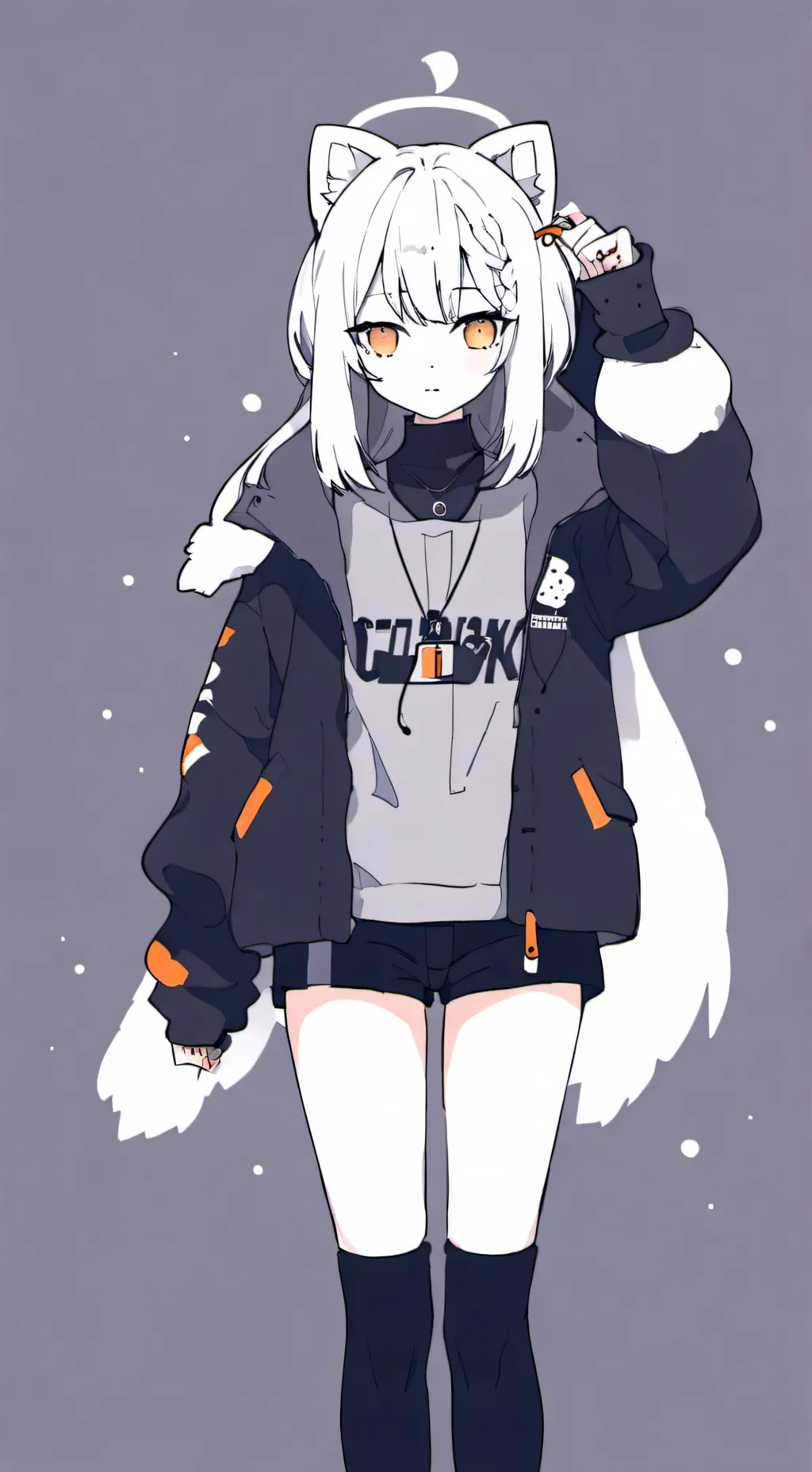 ai character: escola lobo  background