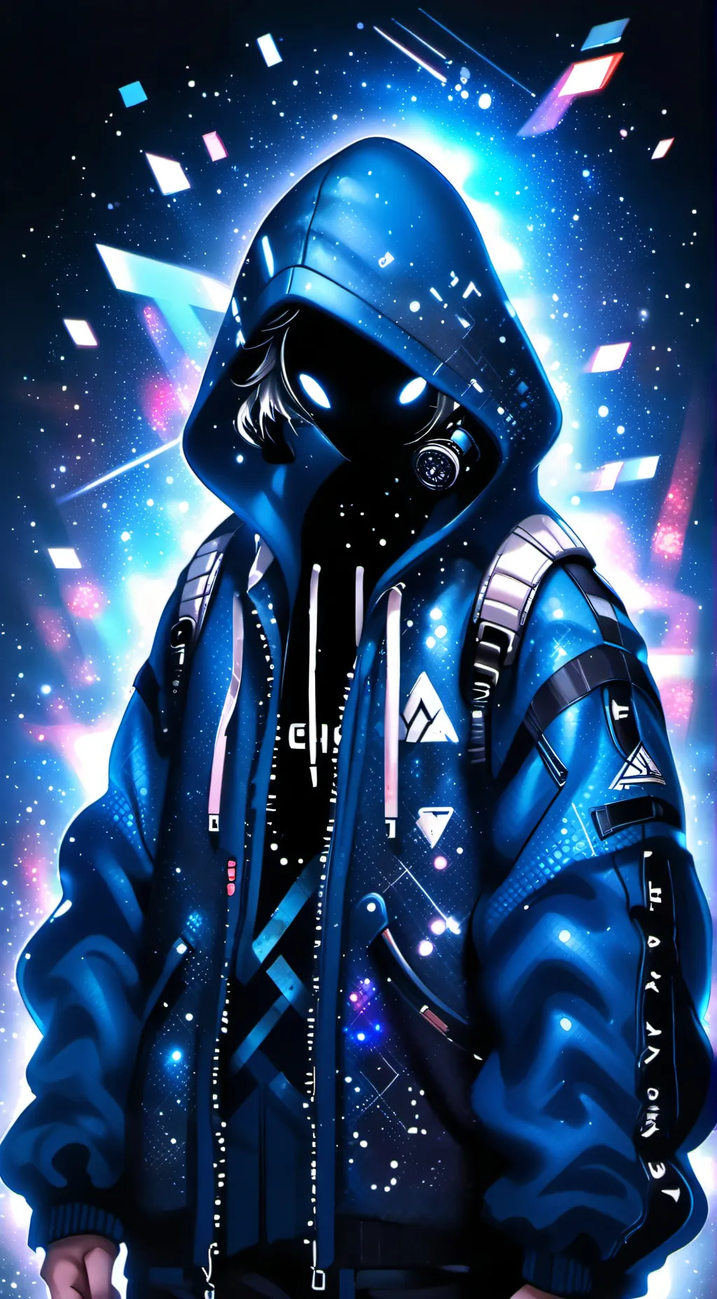 ai character: hacker background