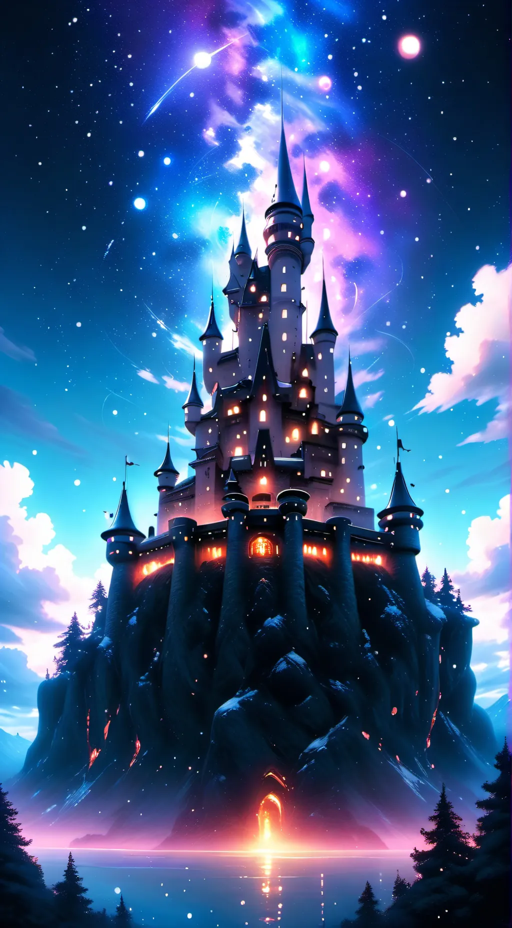 ai character: Hogwarts🏤 background