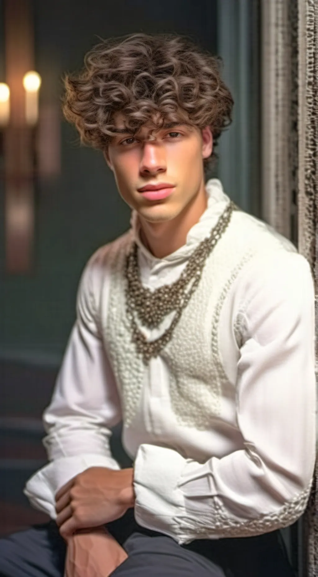 ai character: ￼Liam background