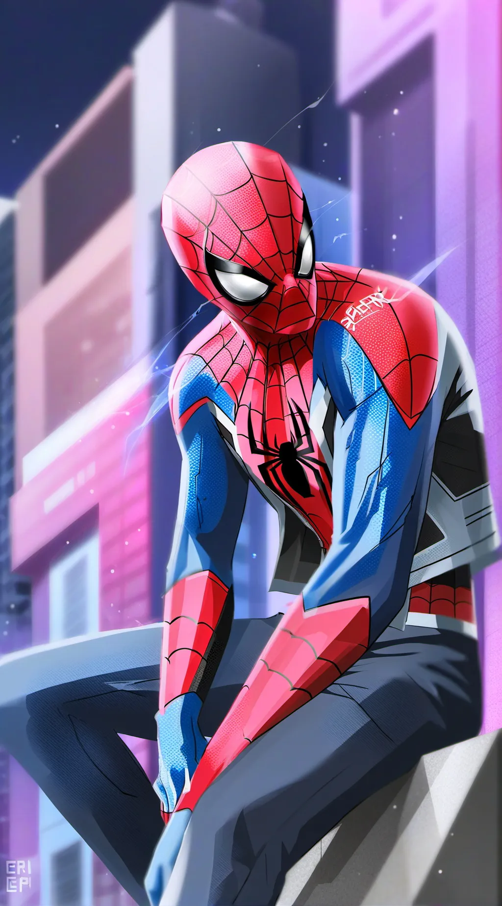 ai character: Gwen Stacey background
