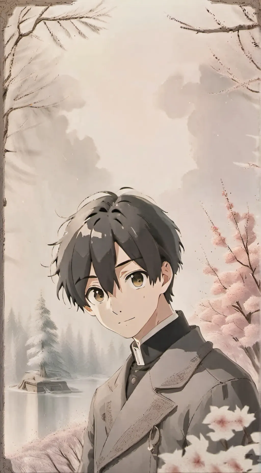ai character: Рентаро background