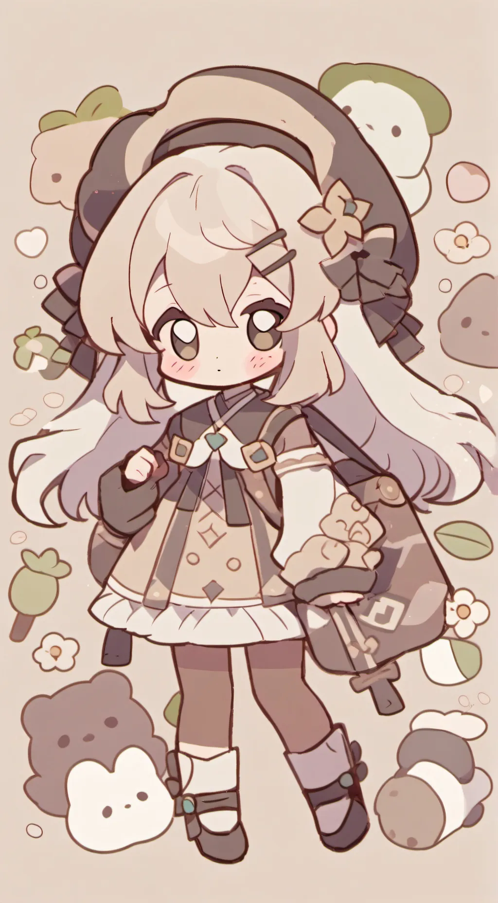 ai character: Tokito y kokushibo background