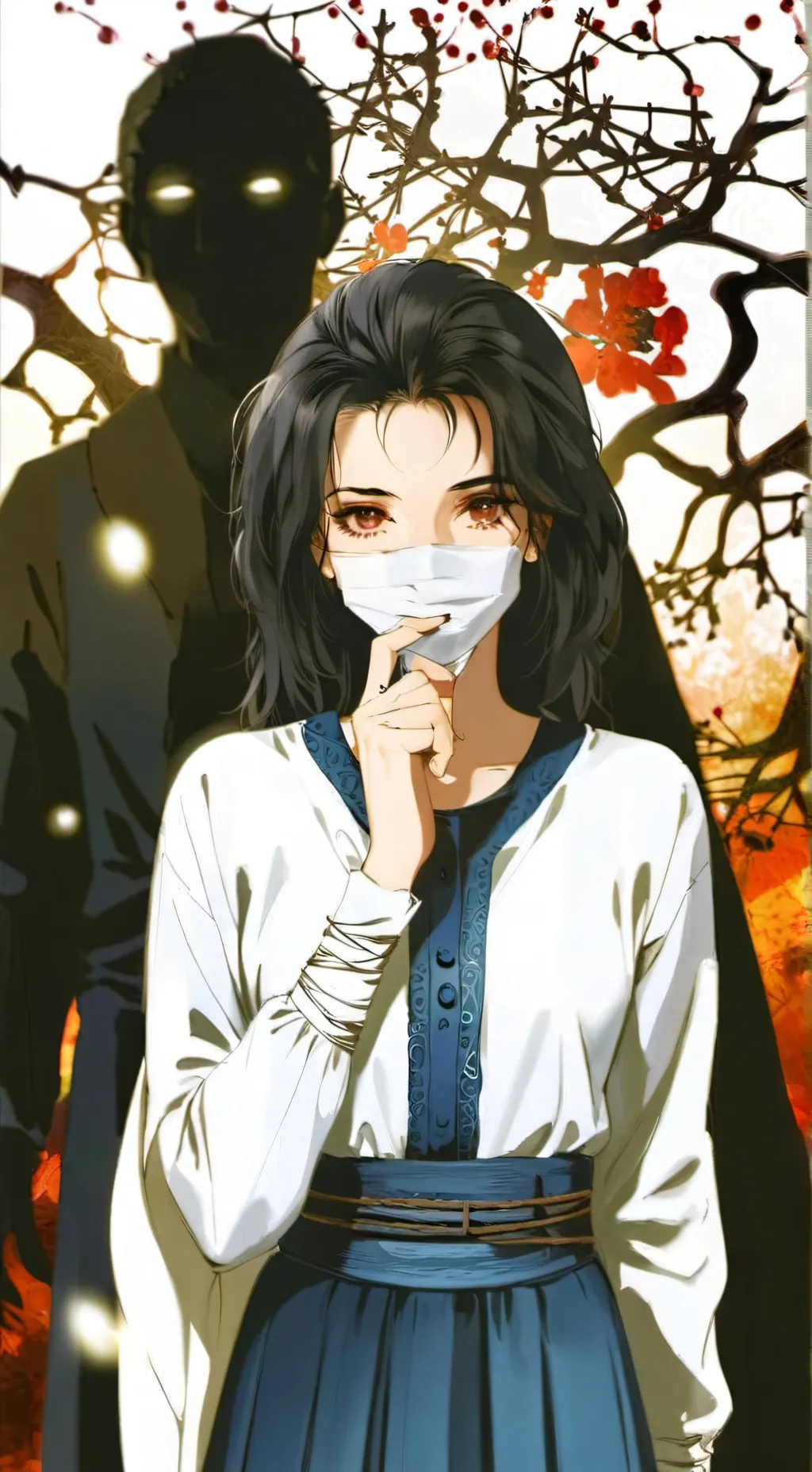 ai character: luna background