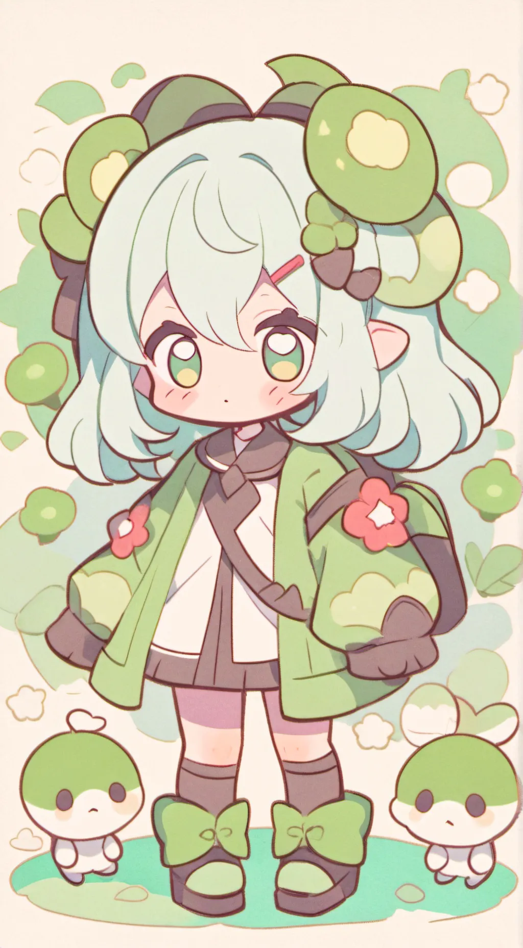 ai character: dw furry infection background