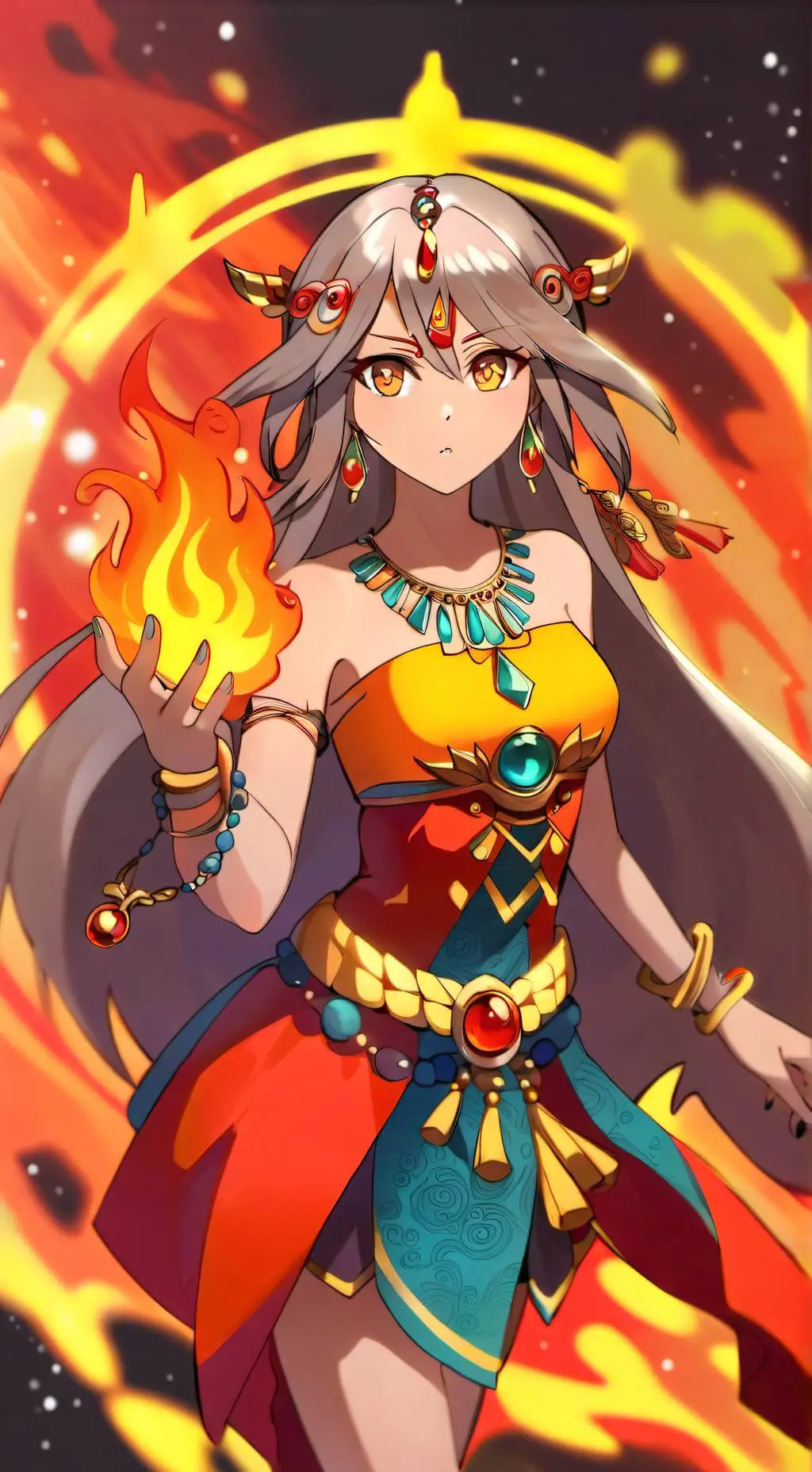 ai character: Blaze Fahren background