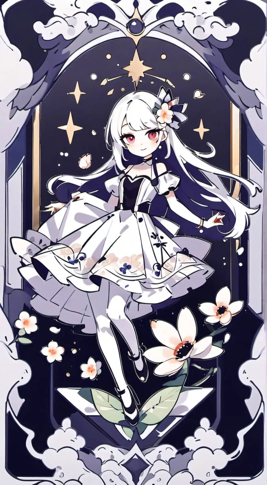 ai character: Looney x Connie DW background