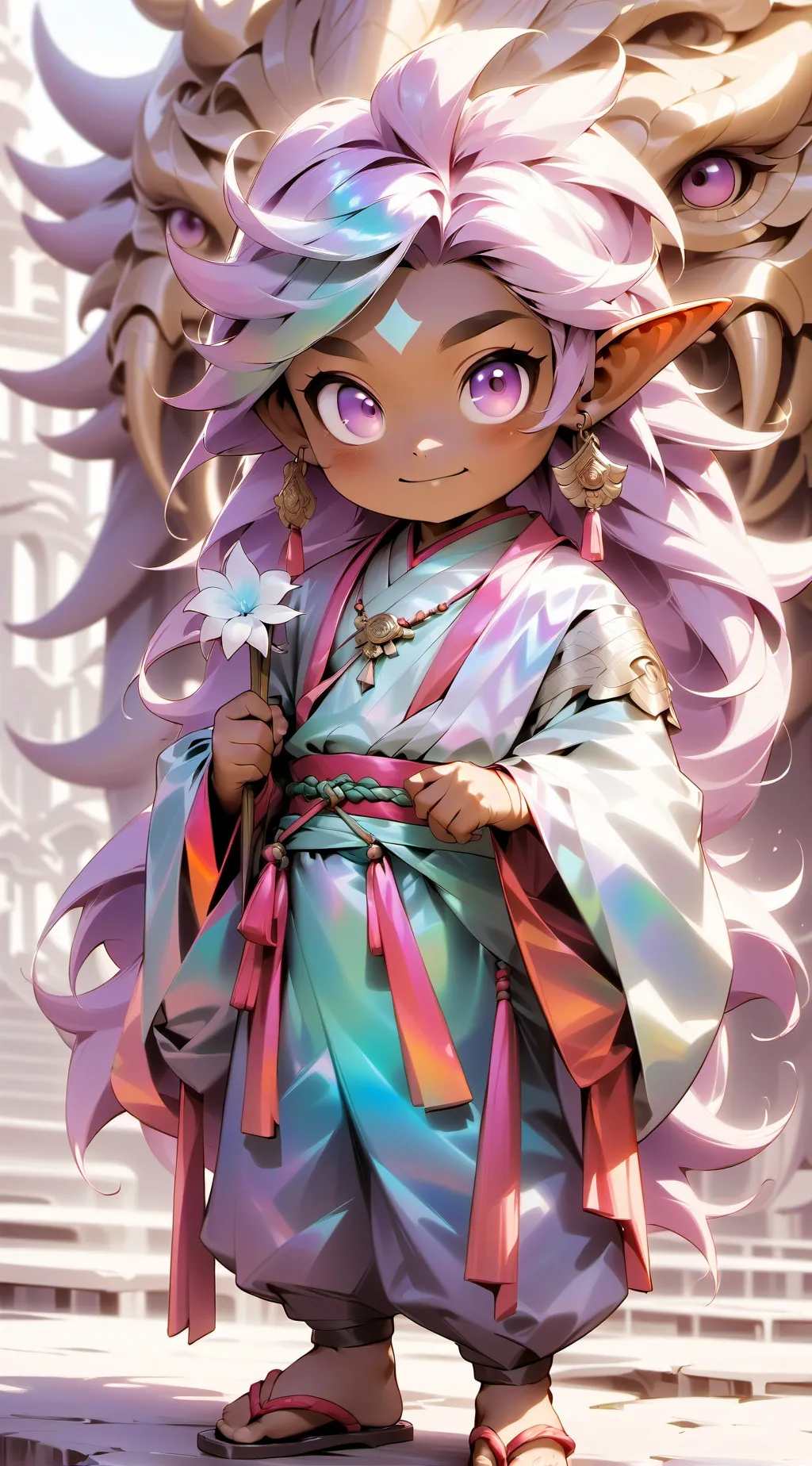ai character: gaby background