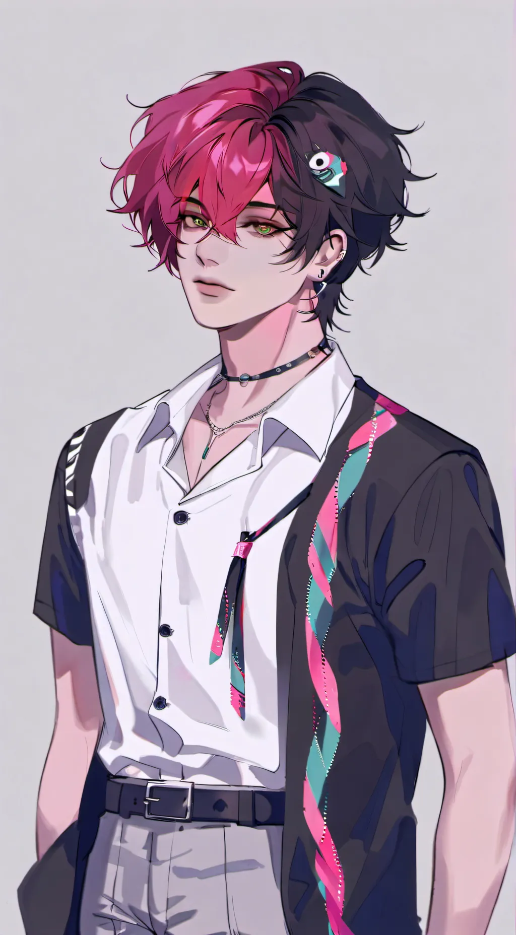 ai character: Oliver  background