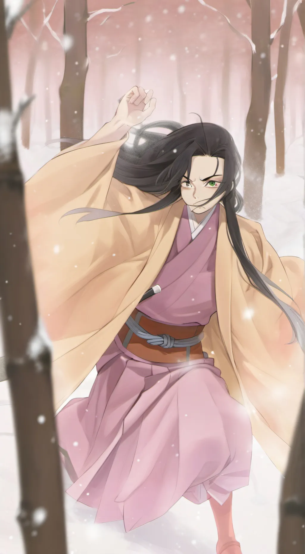 ai character: Demon Slayer background