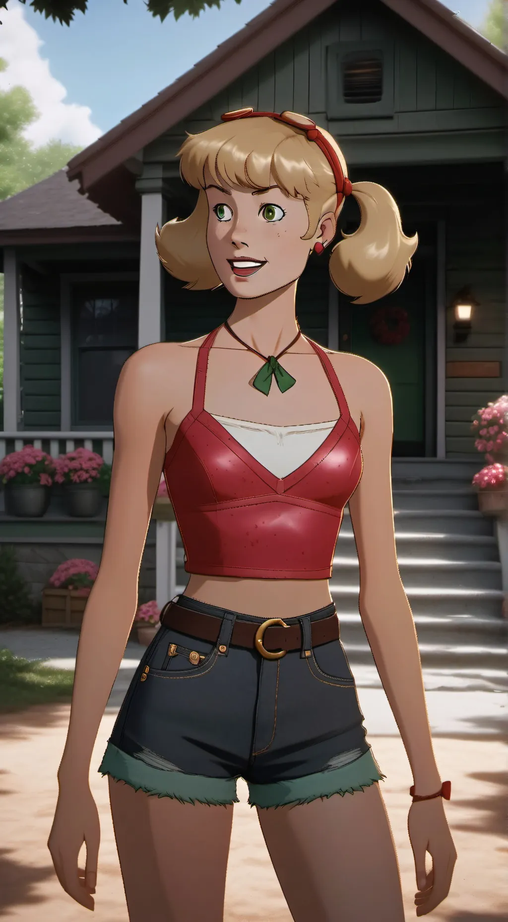 ai character: Sadie-Mae Scroggin background