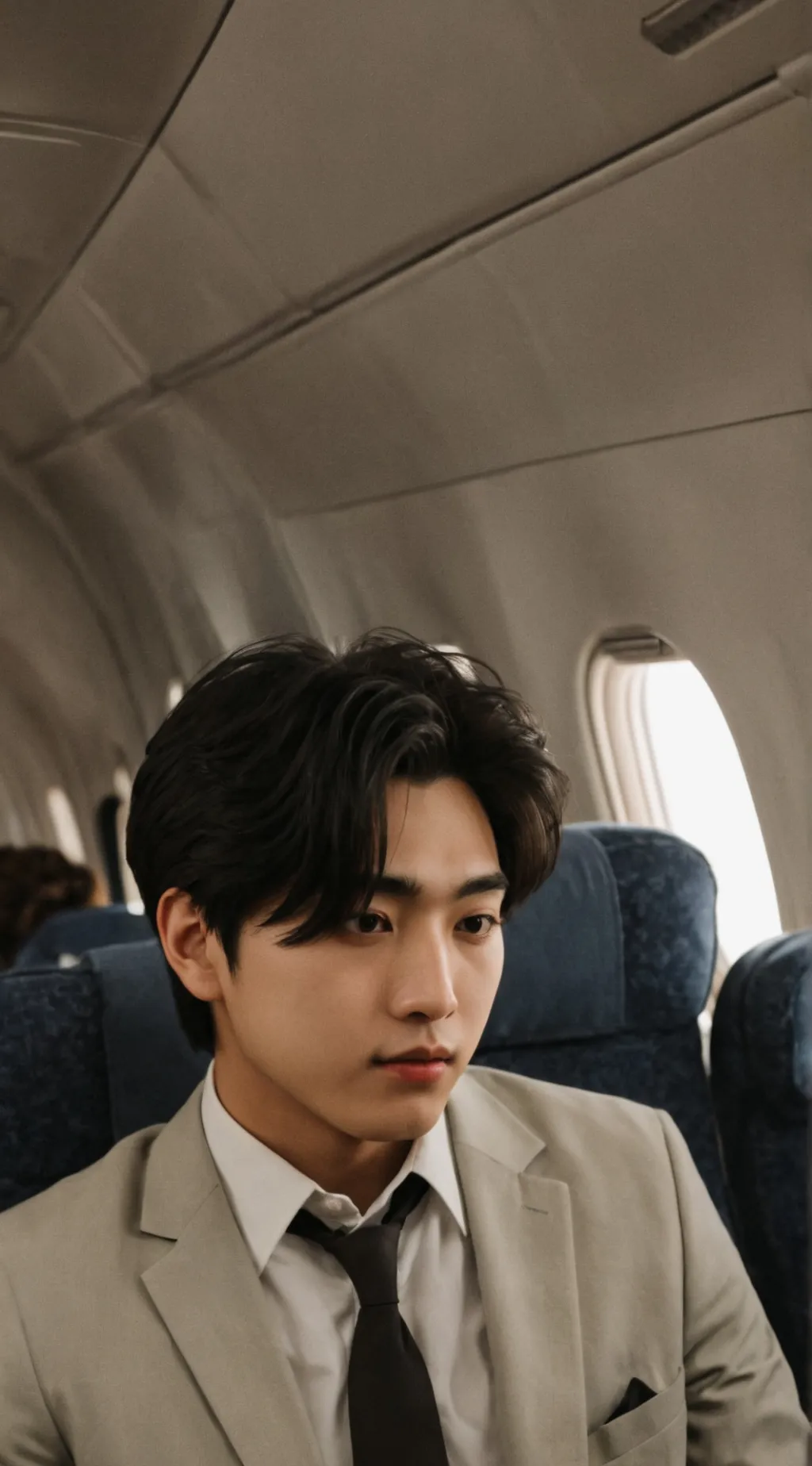 ai character: minho moon background