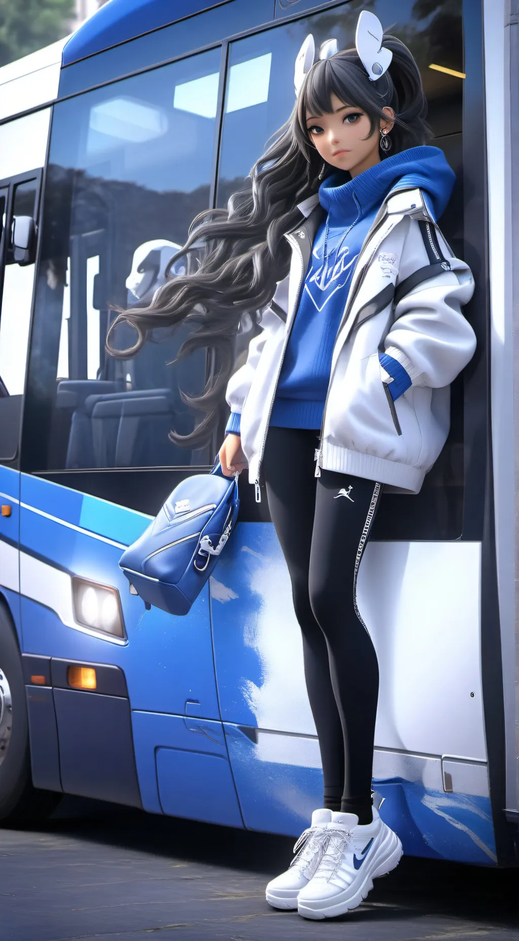 ai character: Sophia Smith  background