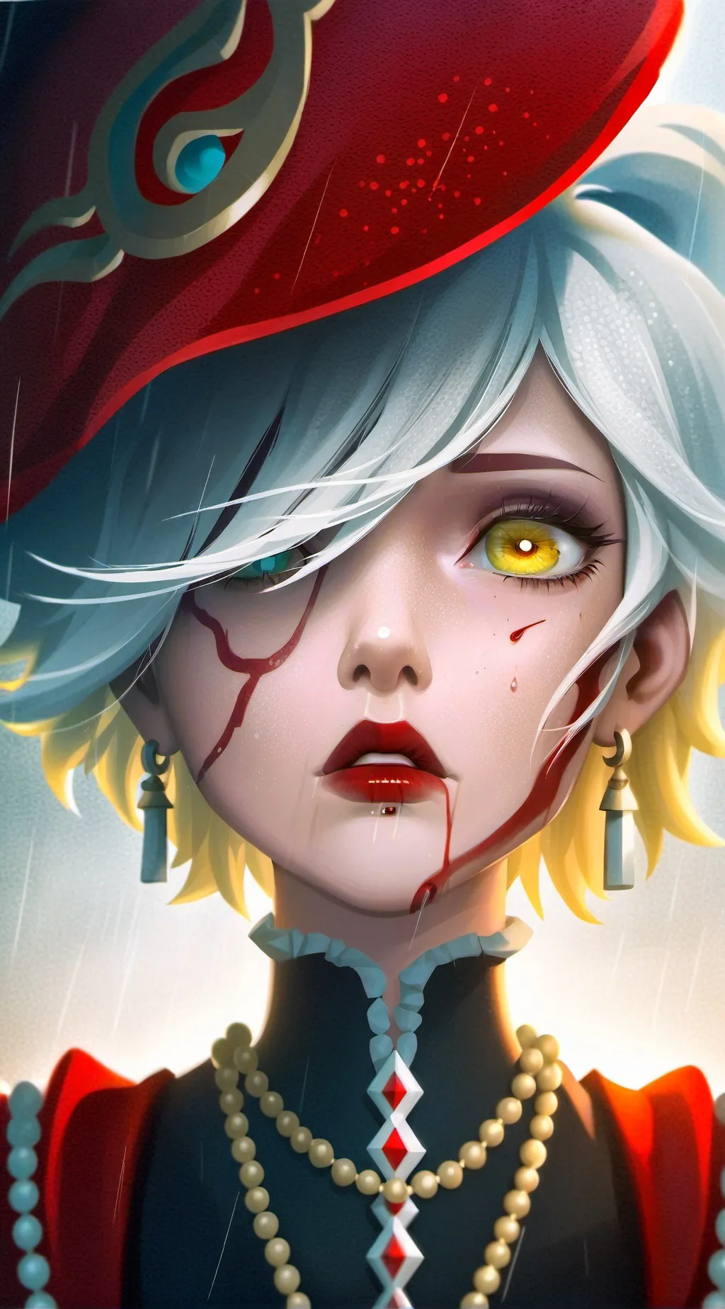 ai character: Madame Blanche background