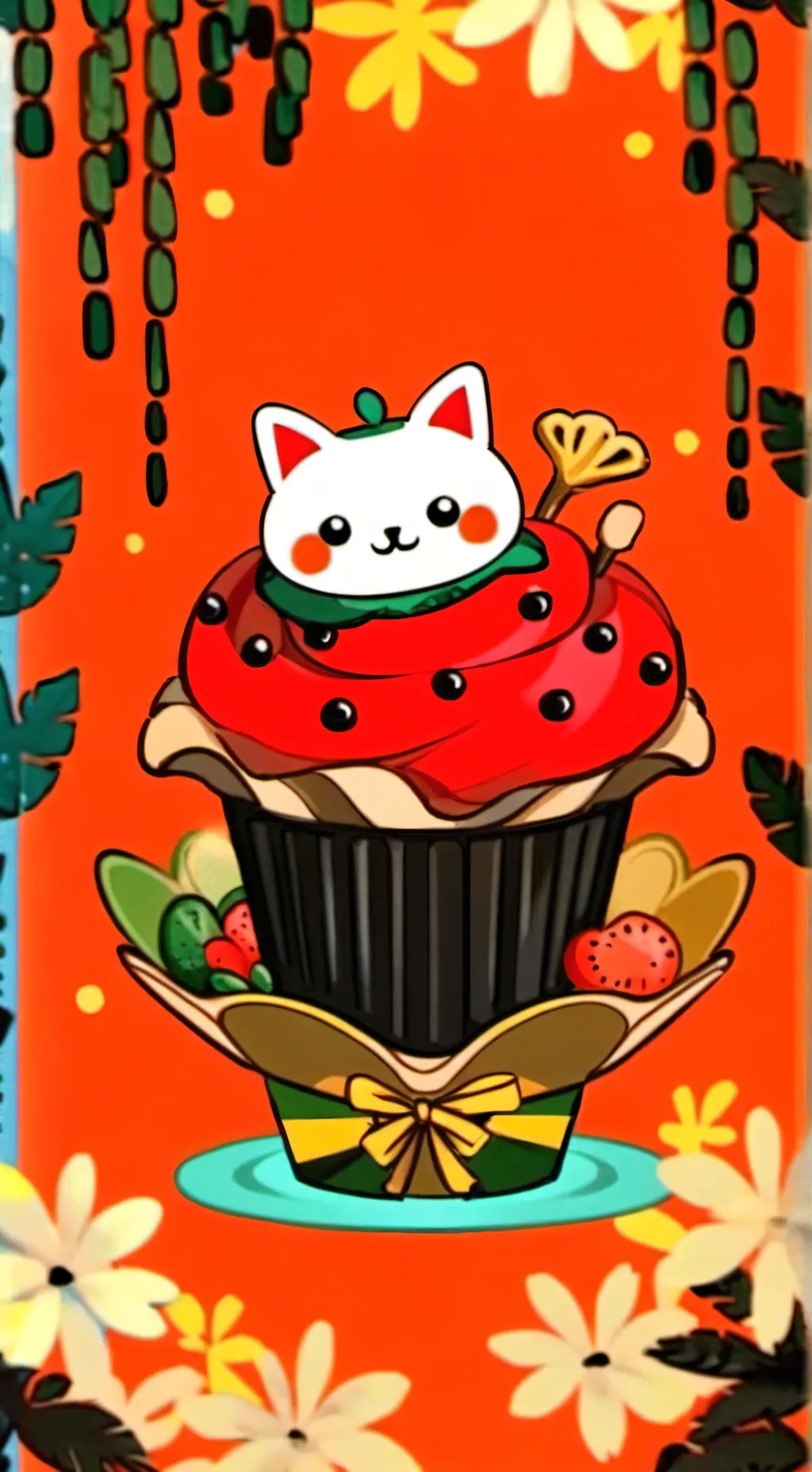 ai character: sprunki otoño background